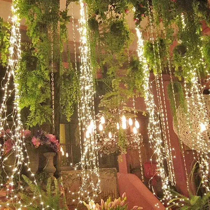 Гирлянда 20 м 600LED USB теплый свет (23457644103_433) - фото 2