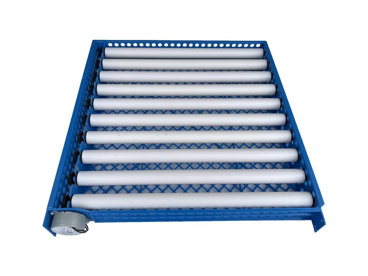 Лоток автоперевороту на 60 яєць із регульованими роликами з мотором 220в (11463)