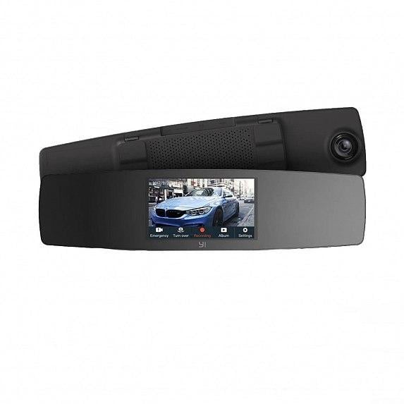 Видеорегистратор автомобильный Yi Mirror Dash Camera камера заднего вида YI-89029 Black - фото 2