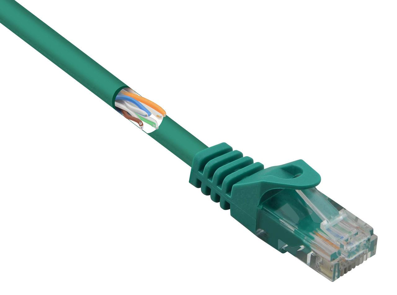 Патч-корд CAT 5e Logilink RJ45 RJ45 5 м Зелений (0484) - фото 3