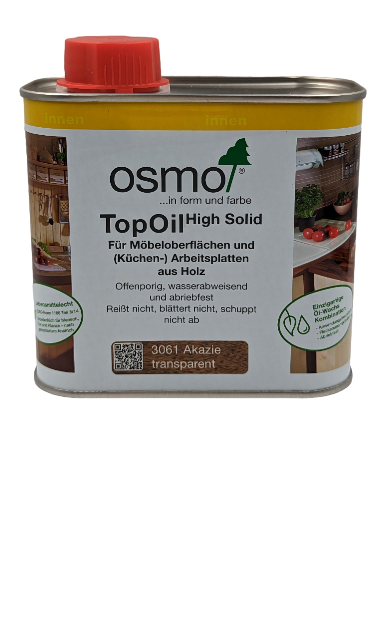 Масло-воск для столешниц и мебели Osmo TopOil 3061 Акация