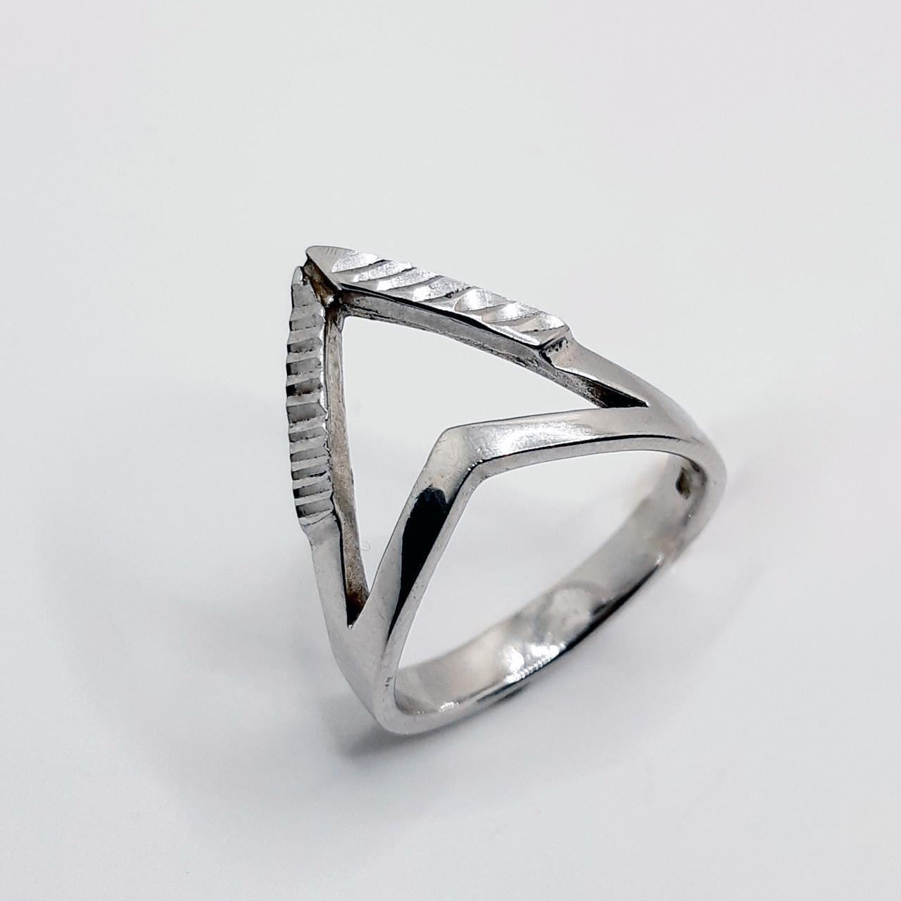 Кольцо серебро родий 925° 4,00 г р. 17 (1994102383)