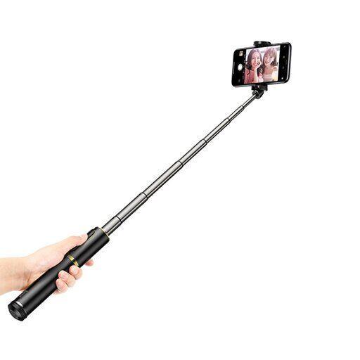 Монопод-штатив Baseus Bluetooth Selfie Stick SUDYZP-D1S Черный/Серебристый - фото 3