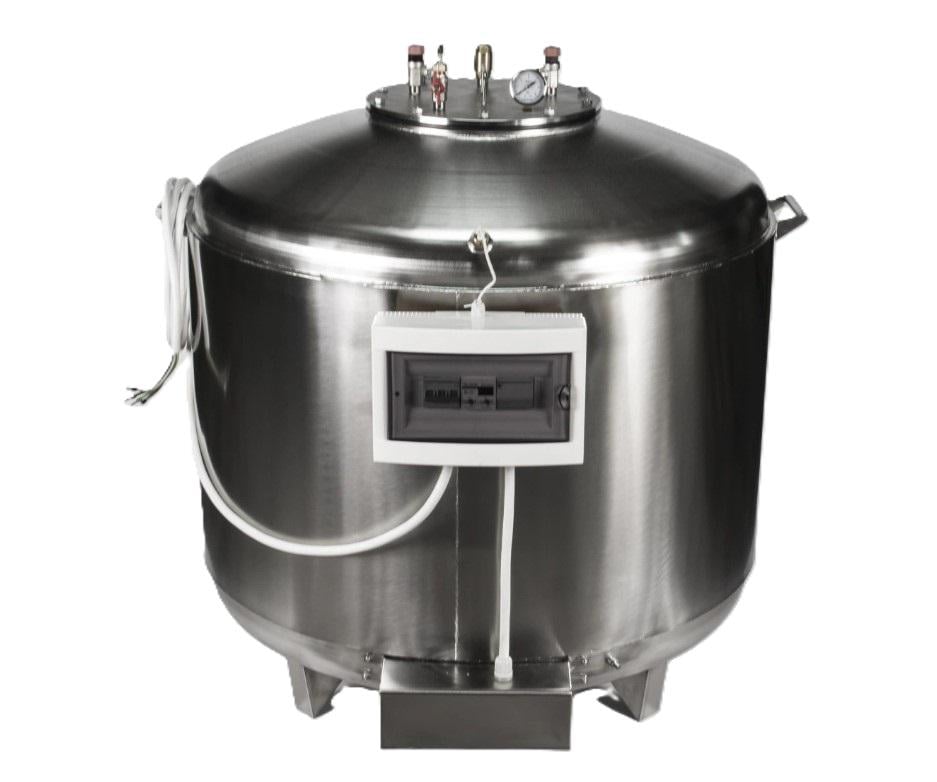 Автоклав промышленный UTEHO А500 промводяное охлаждение 380 В 600 л 500 банок/0,5 л (842713549)