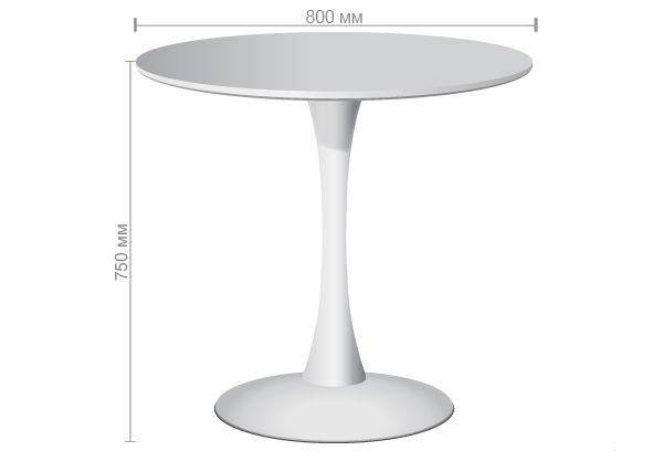 Стіл обідній Allure Marble/White (547640) - фото 2