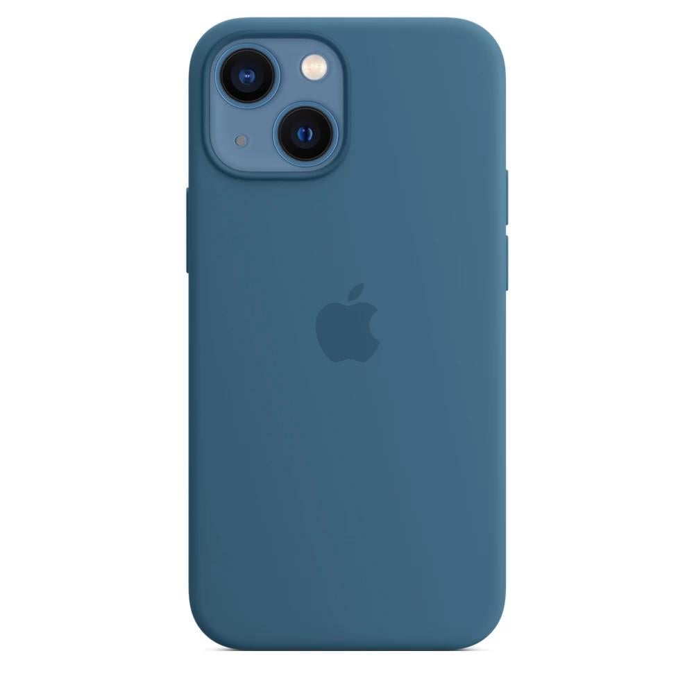 Силиконовый Чехол Накладка Silicone Case для iPhone 13 Navy Blue - фото 1