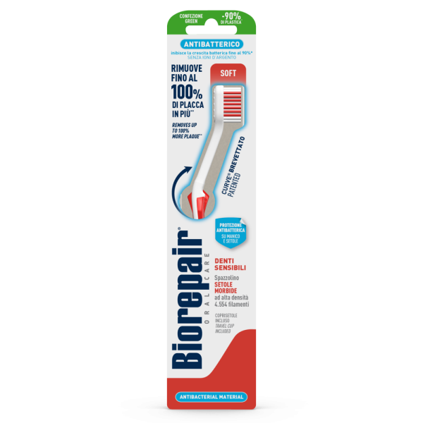 Зубна щітка Biorepair Soft м'яка для чутливих зубів (2729645270)