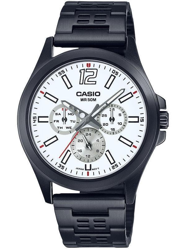 Наручные часы мужские Casio MTP-E350B-7B Timeless Collection со стальным корпусом Белый (2899589933) Наручные часы мужские Casio MTP-E350B-7B Timeless Collection со стальным корпусом Белый (2899589933)