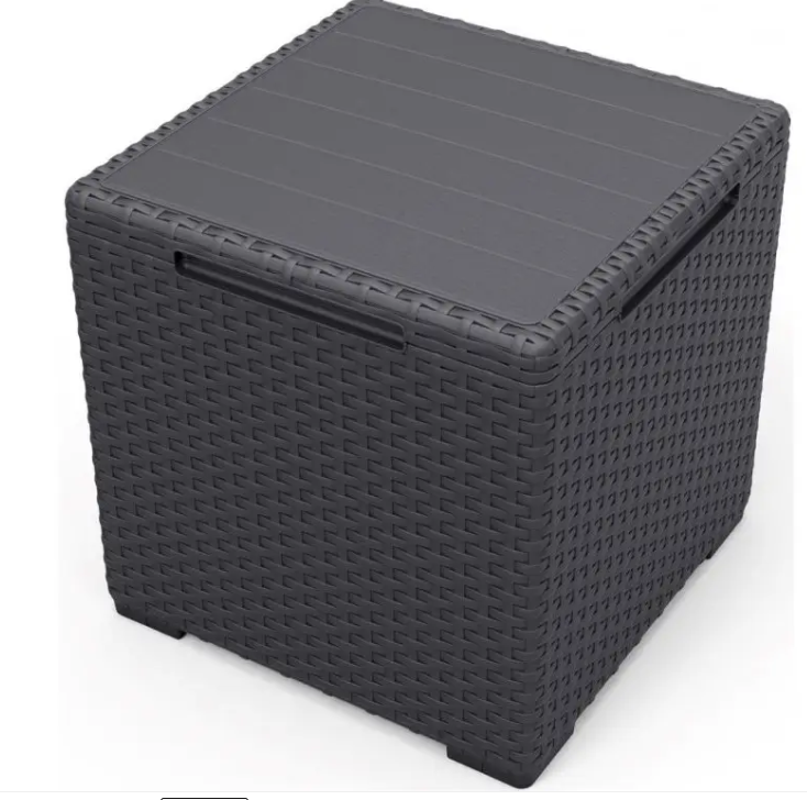 Стол-ящик садовый Keter Vigo storage box Графитовый (254958)