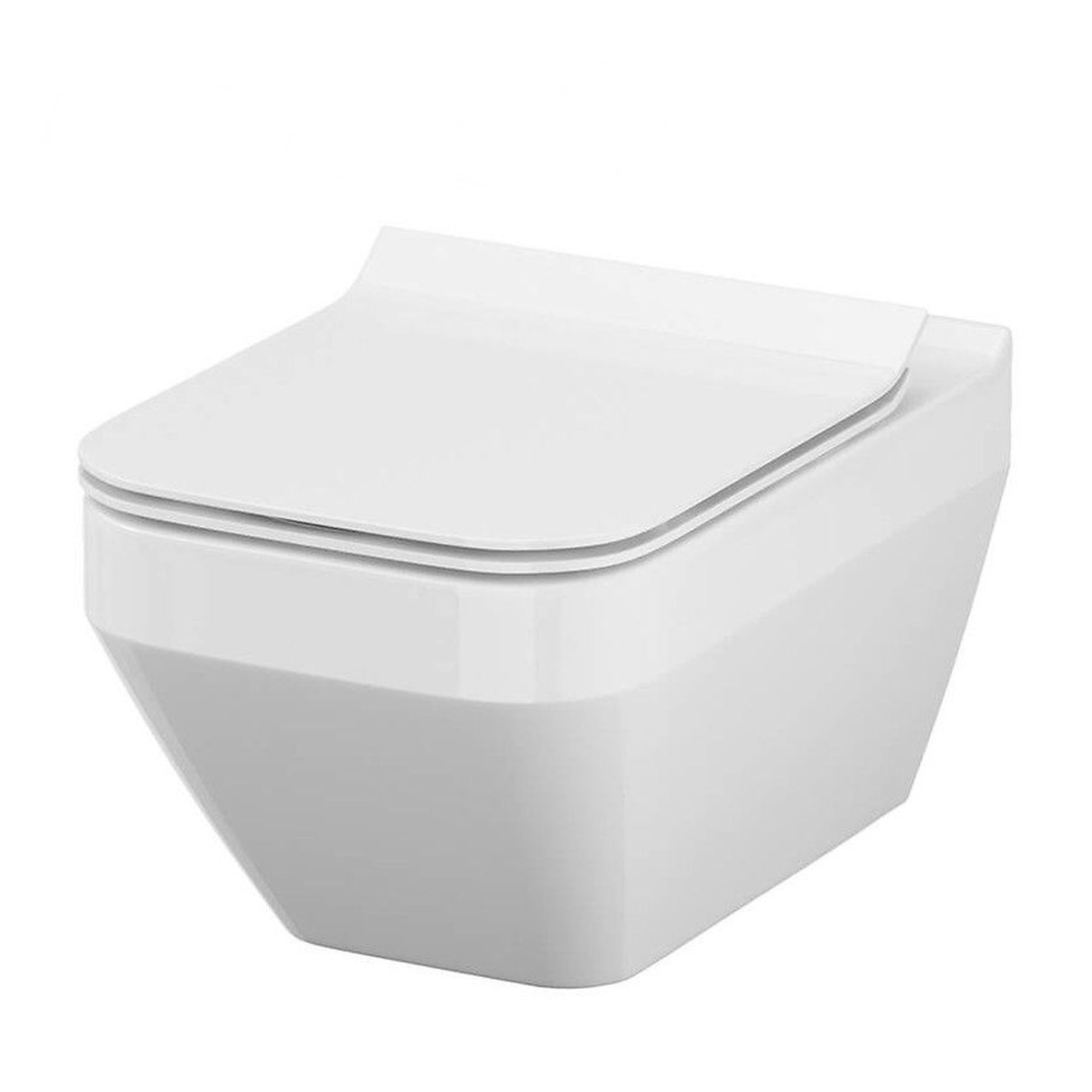 Унитаз подвесной Cersanit CET В217 Crea Clean On Square с крышкой дюропласт Lift Slim PL (000021984) Унитаз подвесной Cersanit CET В217 Crea Clean On Square с крышкой дюропласт Lift Slim PL (000021984)