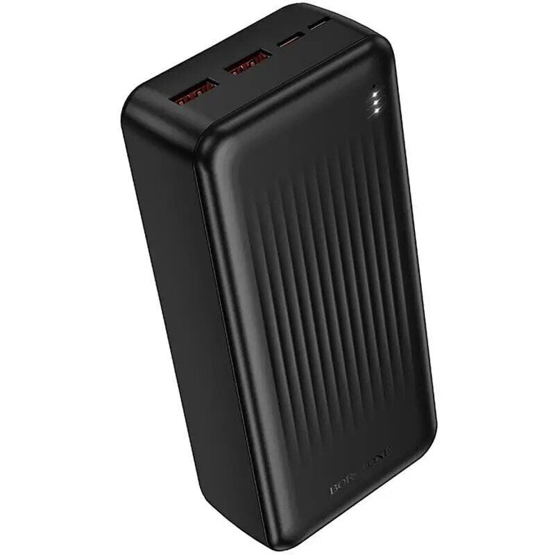 Павербанк Borofone BJ80B Clever 30000 mAh быстрая зарядка 22,5W Черный (16262) Павербанк Borofone BJ80B Clever 30000 mAh быстрая зарядка 22,5W Черный (16262)