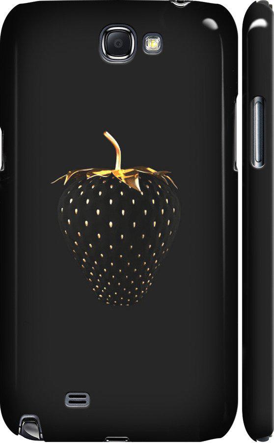 Чехол на Samsung Galaxy Note 2 N7100 Черная клубника (3585m-17-42517)