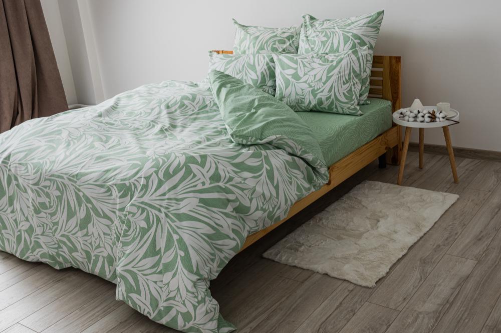 Комплект постельного белья ТЕП Soft Dreams Fantasy двуспальный 175x210 см наволочки 2x70х70 см Mint (17672)