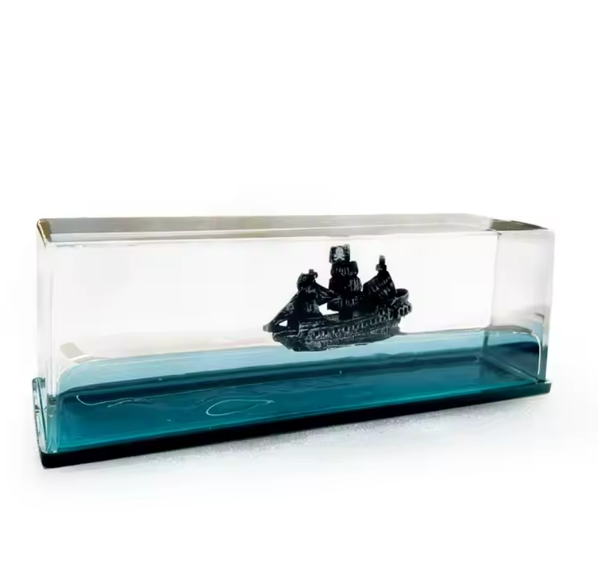 Кораблик нетонущий в колбе Черная жемчужина (GD98O) Кораблик нетонущий в колбе Черная жемчужина (GD98O)