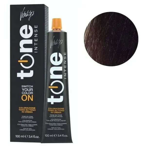 Крем-краска для волос тонирующая безамиачная Tone Intense Vitality's 6/00 Глубокий темный блондин 100 мл Крем-краска для волос тонирующая безамиачная Tone Intense Vitality's 6/00 Глубокий темный блондин 100 мл