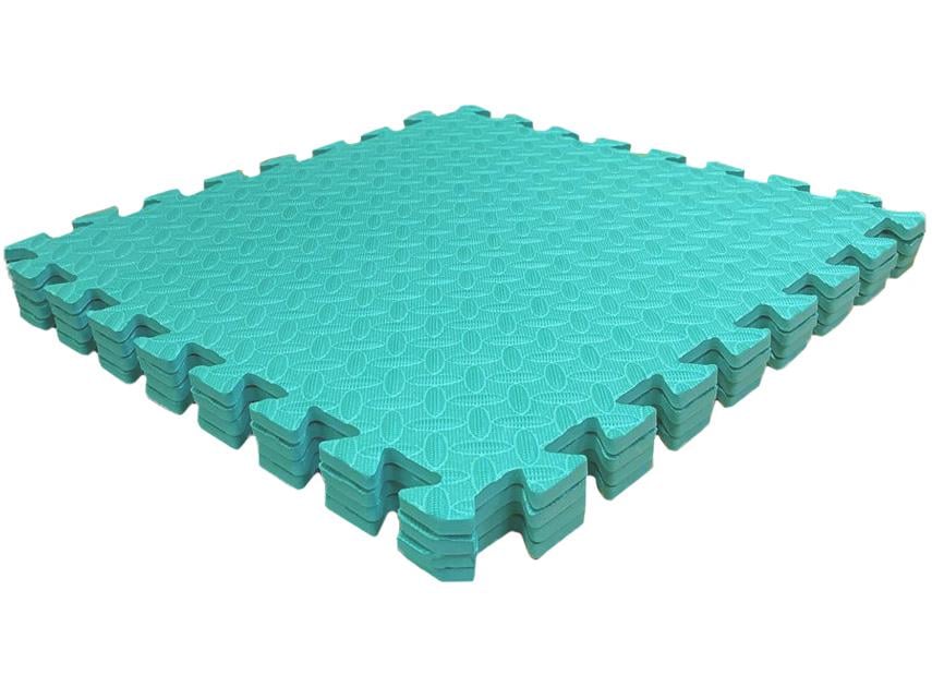 Підлога м'яка-пазл EVA 500х500х10 мм Бірюзовий (1994531954) - фото 5 Підлога м'яка-пазл EVA 500х500х10 мм Бірюзовий (1994531954) - фото 5