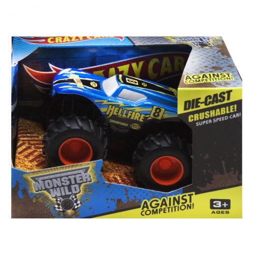 Машинка металлическая Monster Wild 9х7х6 см Blue (151820)