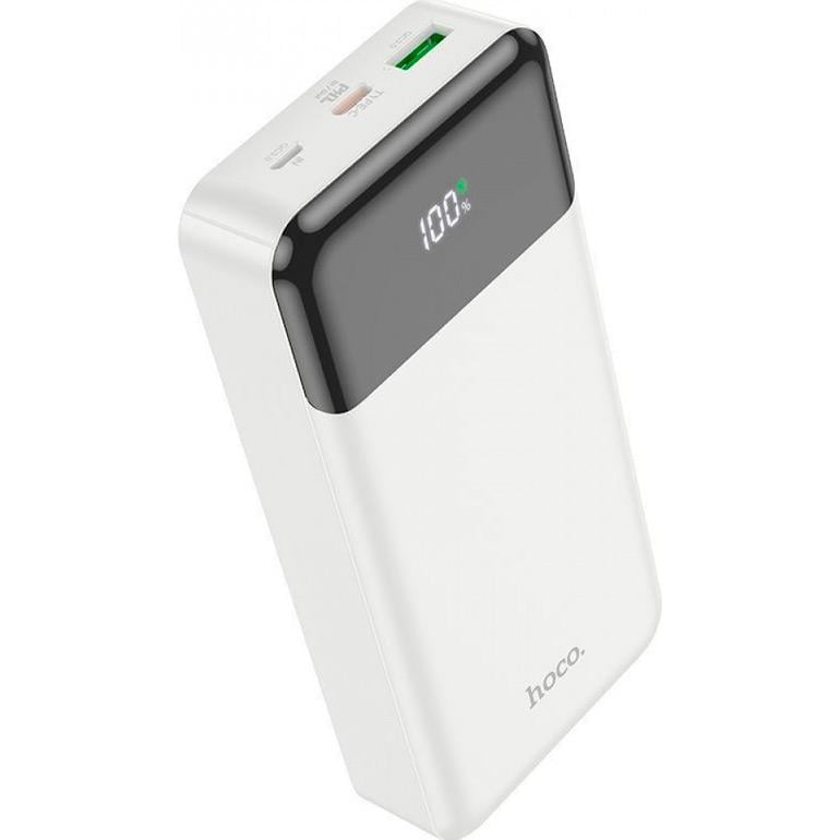 Зовнішній акумулятор Hoco J102A Cool Figure 20000 mAh 20W White - фото 3 Зовнішній акумулятор Hoco J102A Cool Figure 20000 mAh 20W White - фото 3