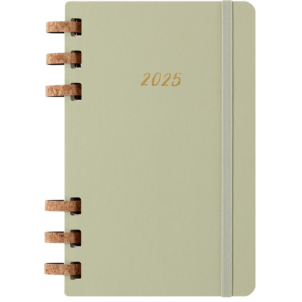 Еженедельник Moleskine 2025 Spiral средний (DHSPK5212MWH3Y25)