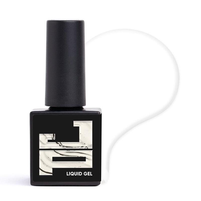 Гель рідкий Jerden Proff Liquid Gel 02 для зміцнення та моделювання 10 мл Білий