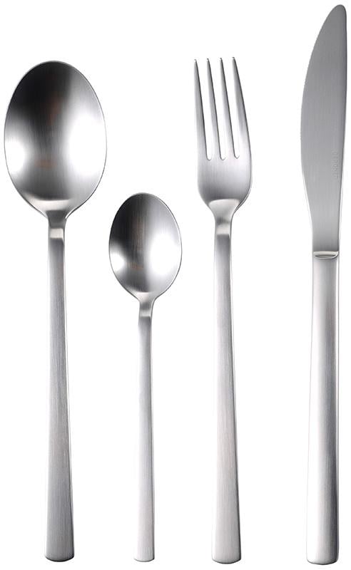 Набор столовых приборов Bergner Amaryllis на 6 персон 24 пр. (BG-5360-MM)