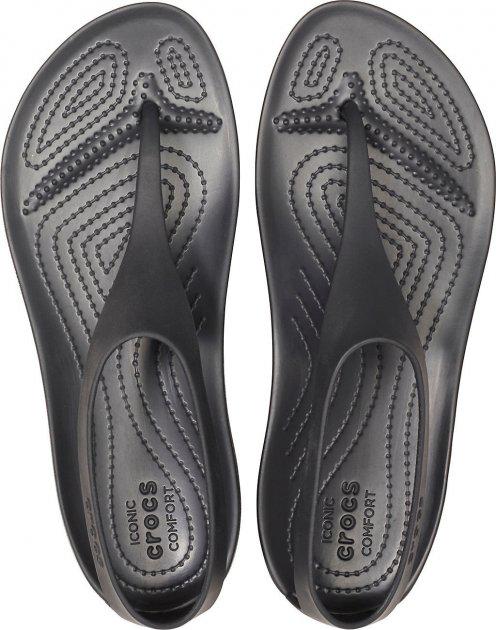 Сандалии Women’s Crocs Serena Flip р. W7/EUR 37-38 Black (7157359) - фото 2