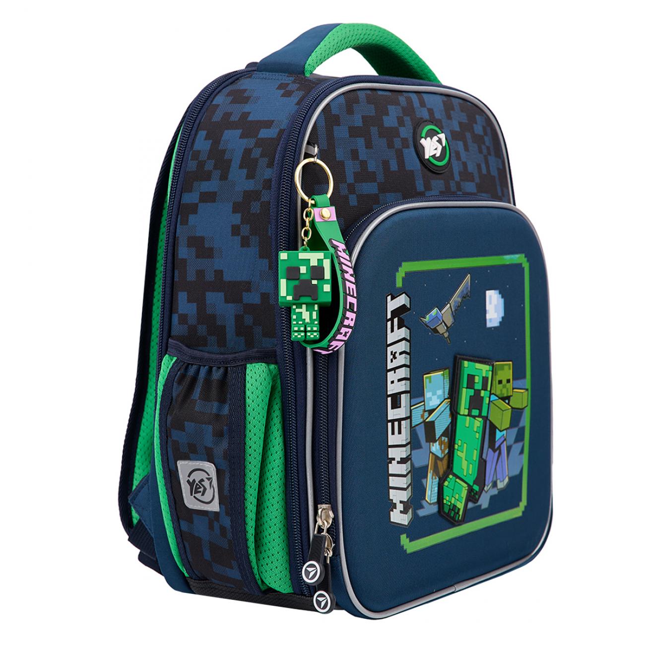 Рюкзак шкільний каркасний YES Minecraft Alpha S-78 (559869)