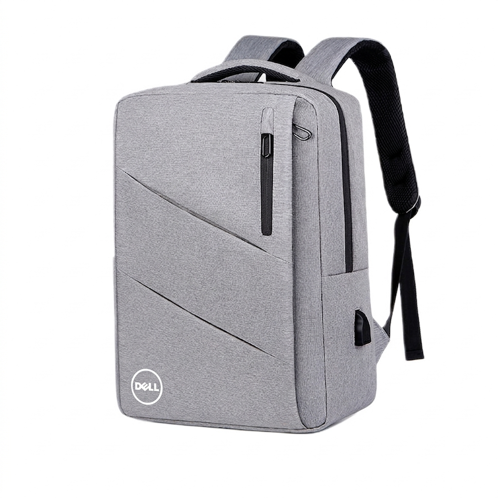 Рюкзак противоударный Digital для ноутбука 15,6" Dell водостойкий с USB-портом Серый (IBN051S1)