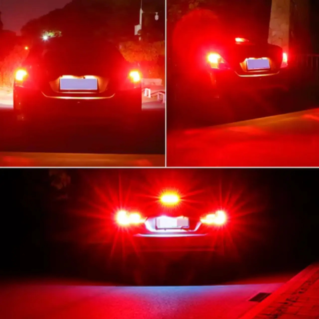 Лампочки автомобильные Canbus P21/5W BAY15D с обманкой стоп-сигнал/габарит Красный (29510425) - фото 6 Лампочки автомобильные Canbus P21/5W BAY15D с обманкой стоп-сигнал/габарит Красный (29510425) - фото 6