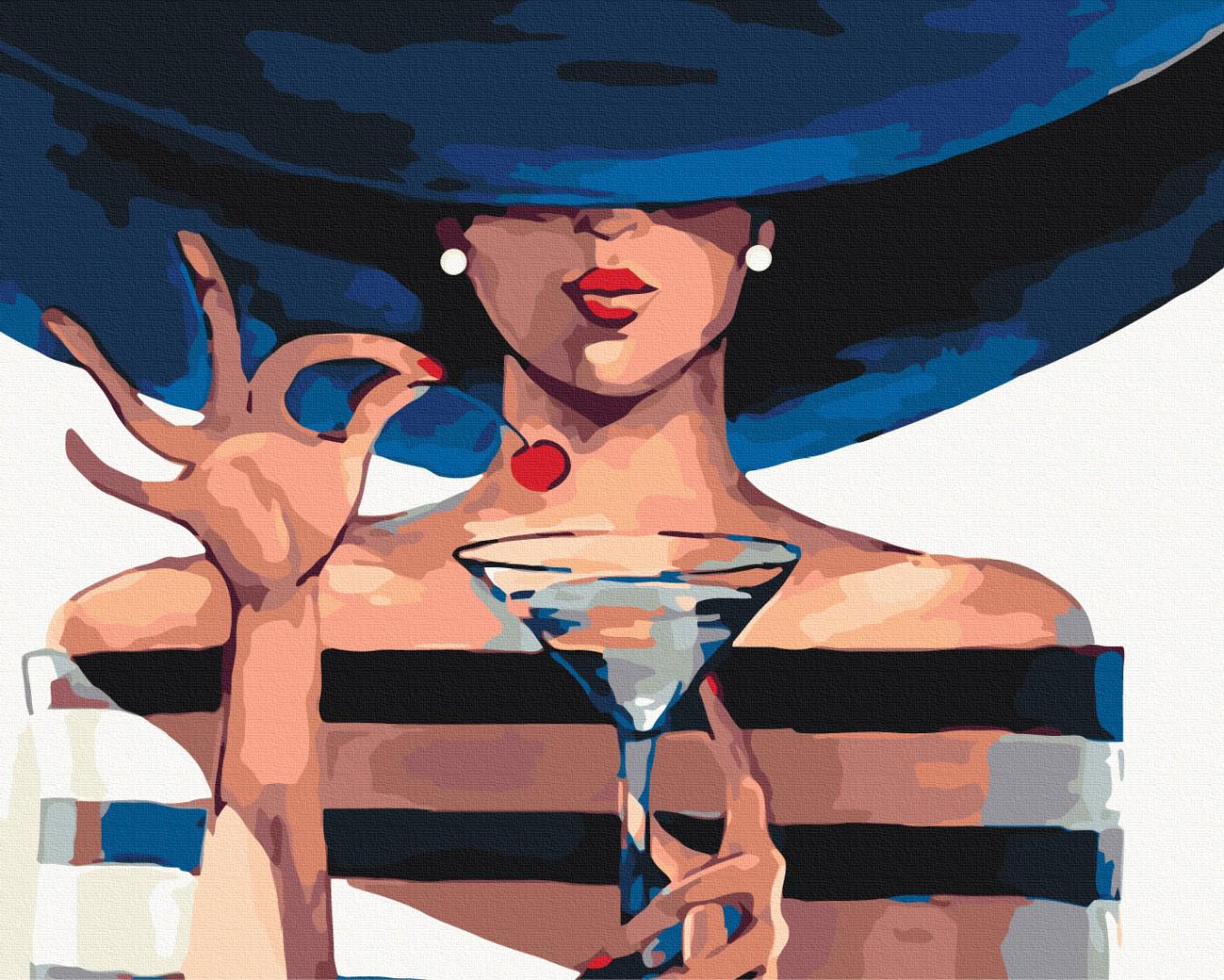 Картина по номерам Brushme Космополитен 40x50 см (BS52238)