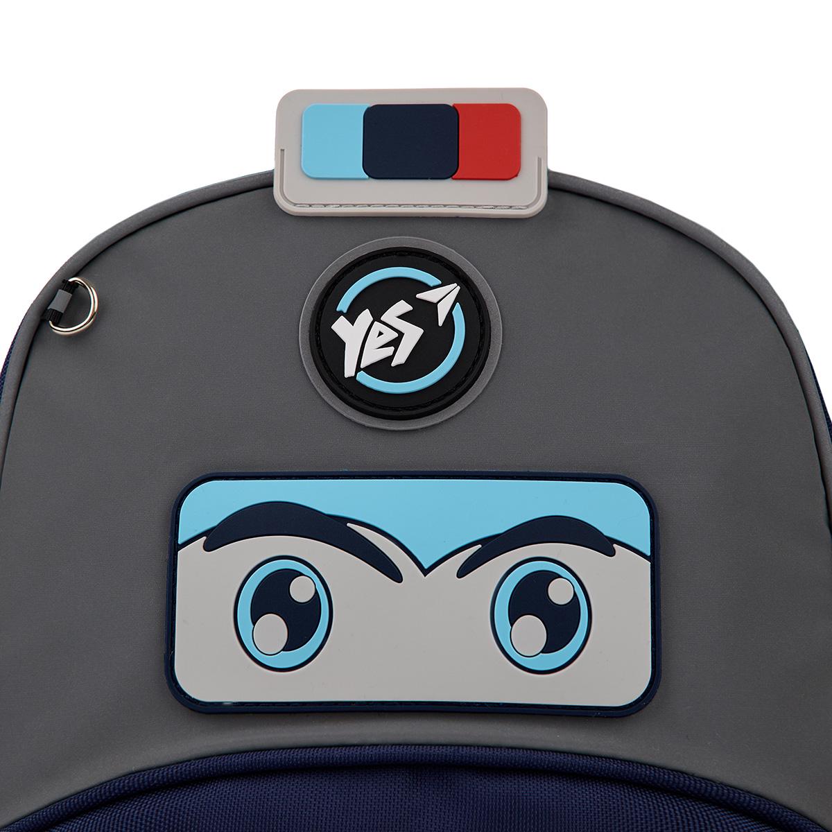 Рюкзак детский YES Полиция K-34 (550026) - фото 4 Рюкзак детский YES Полиция K-34 (550026) - фото 4