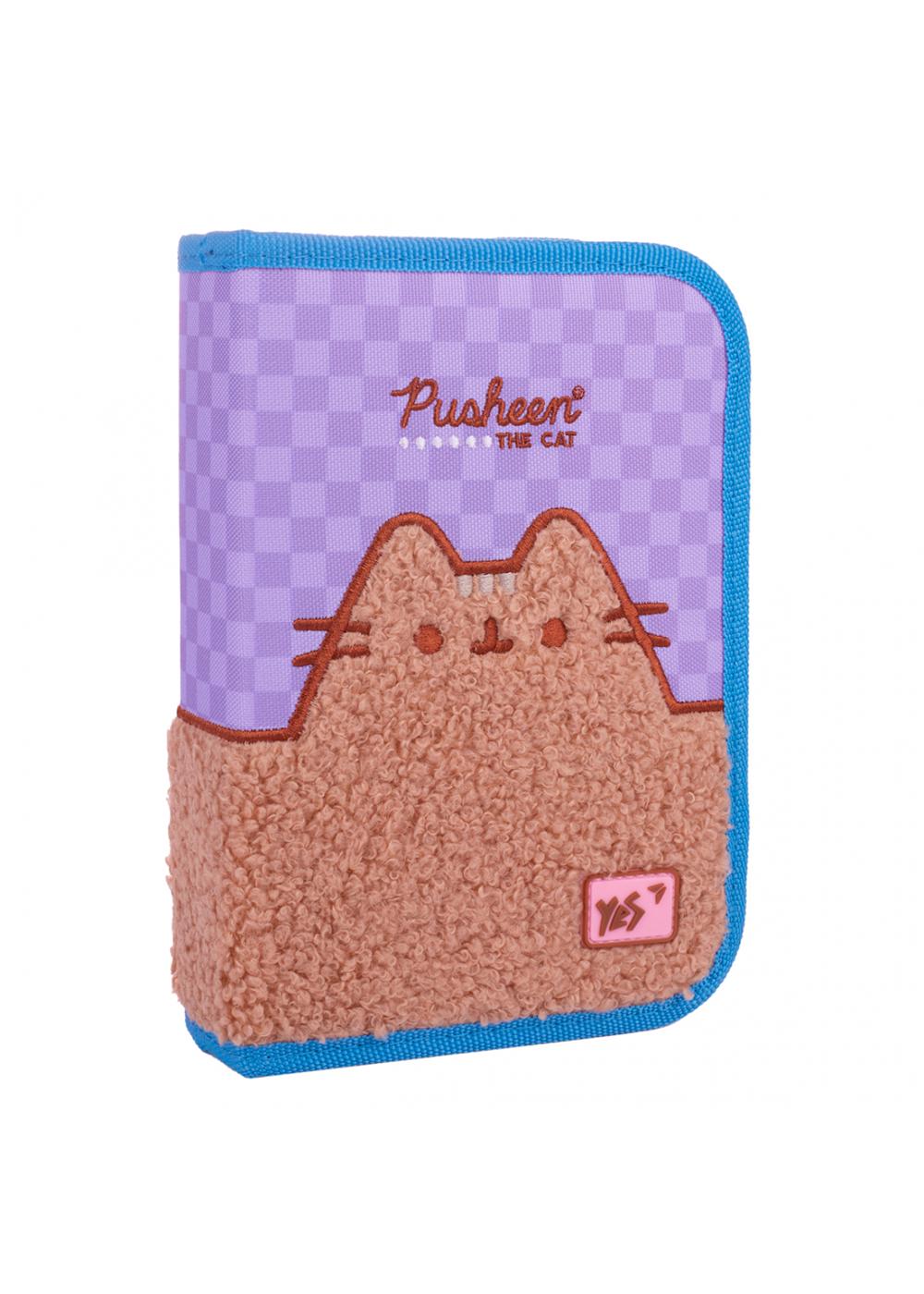 Пенал YES HP-03 Pusheen Playful с клапаном (533661)
