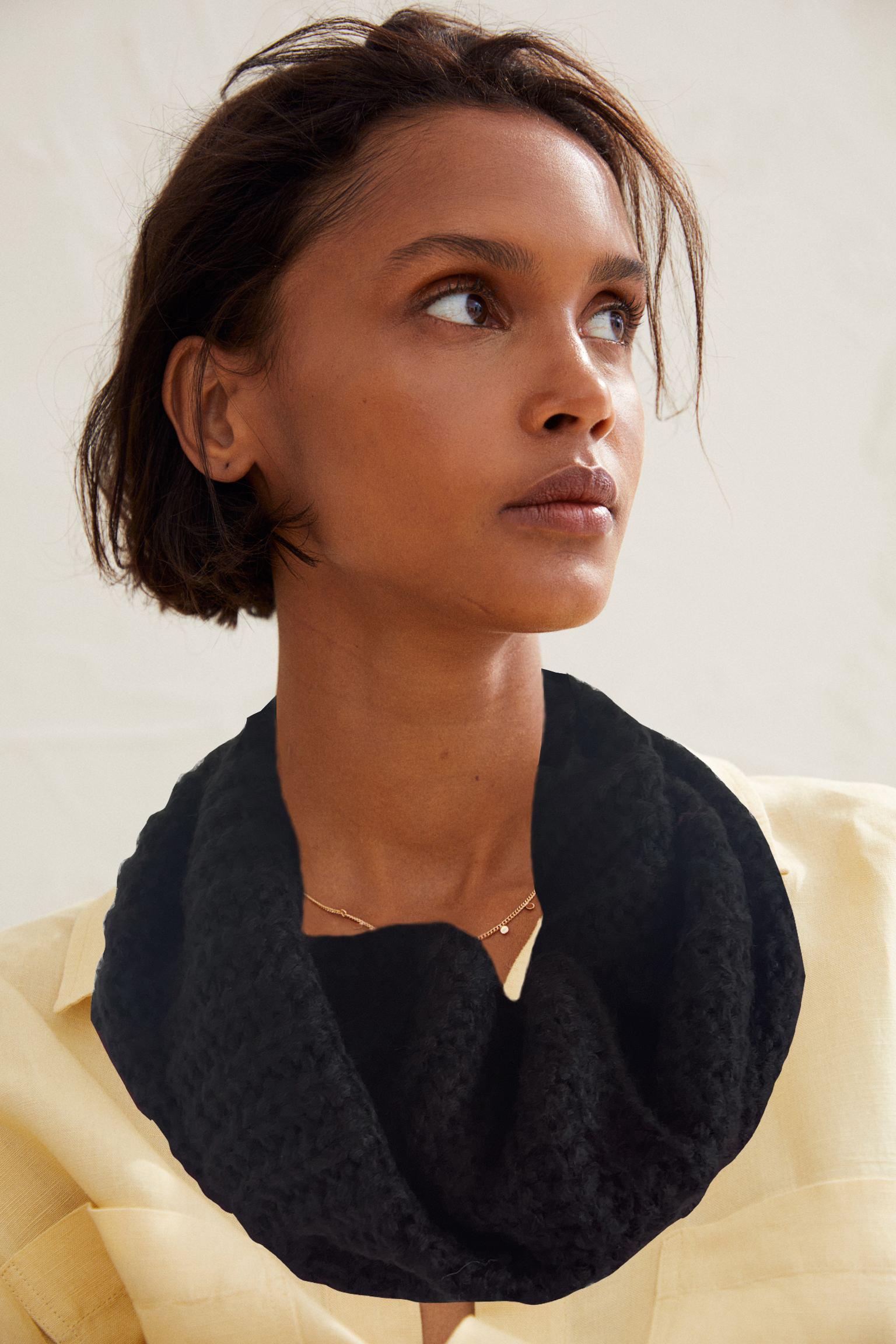 Шарф-снуд H&M Черный (316903001b30)