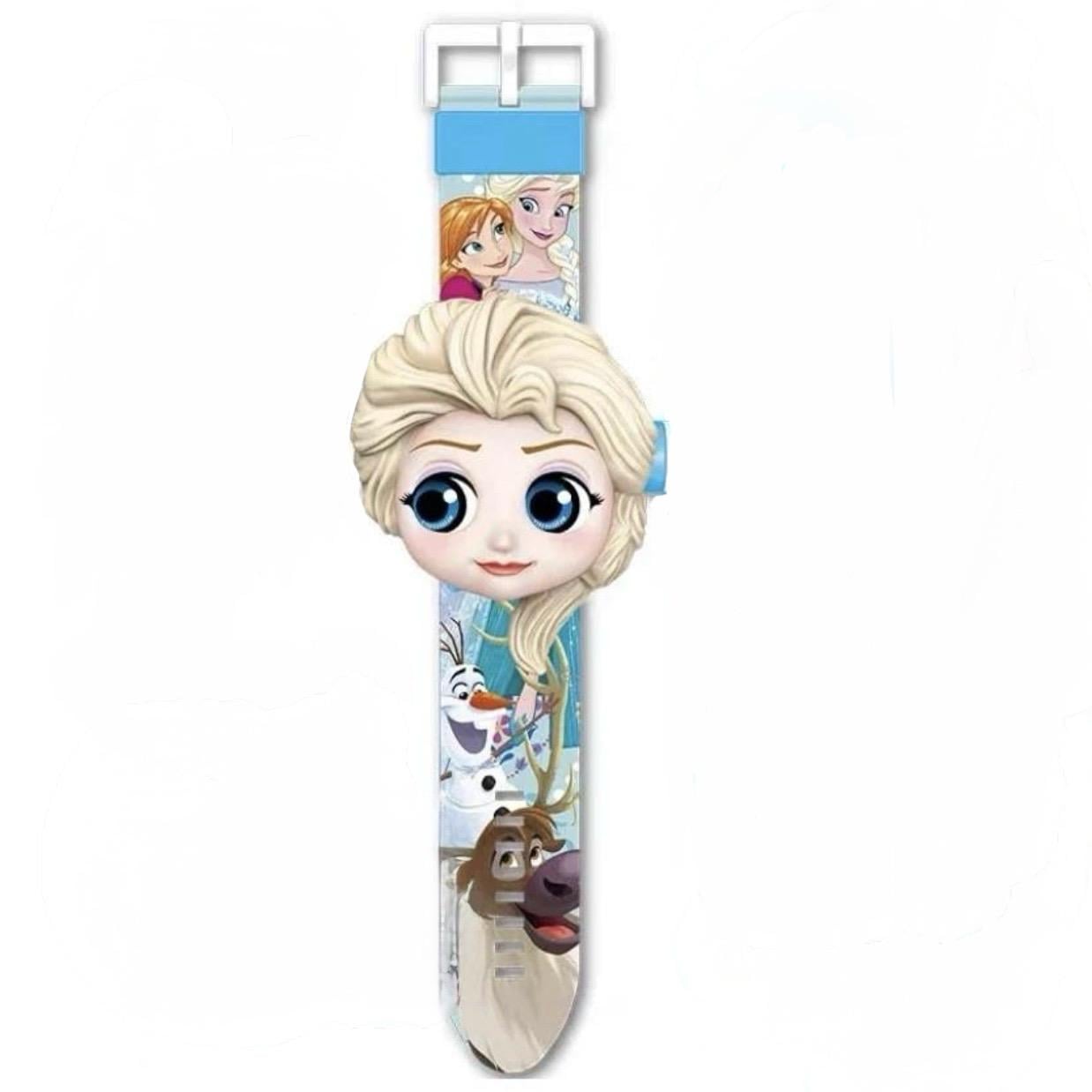 Часы детские проекционные Эльза Холодное сердце