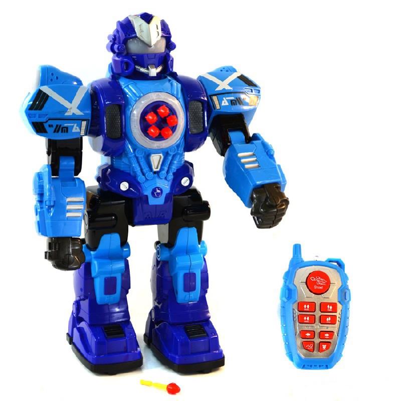 Игрушка на радиоуправлении Qinhon Robot Fighting игрушечный боевой робот Синий (SUN2968)