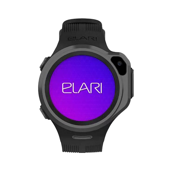 Часы детские умные Elari KidPhone 4G Round Black KP-4GRD-B UA-UCRF (69543)