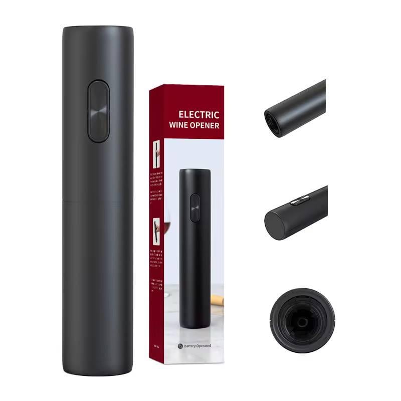 Штопор электрический автоматический на батарейках 48х231 мм Черный (KB1-602201) - фото 11 Штопор электрический автоматический на батарейках 48х231 мм Черный (KB1-602201) - фото 11