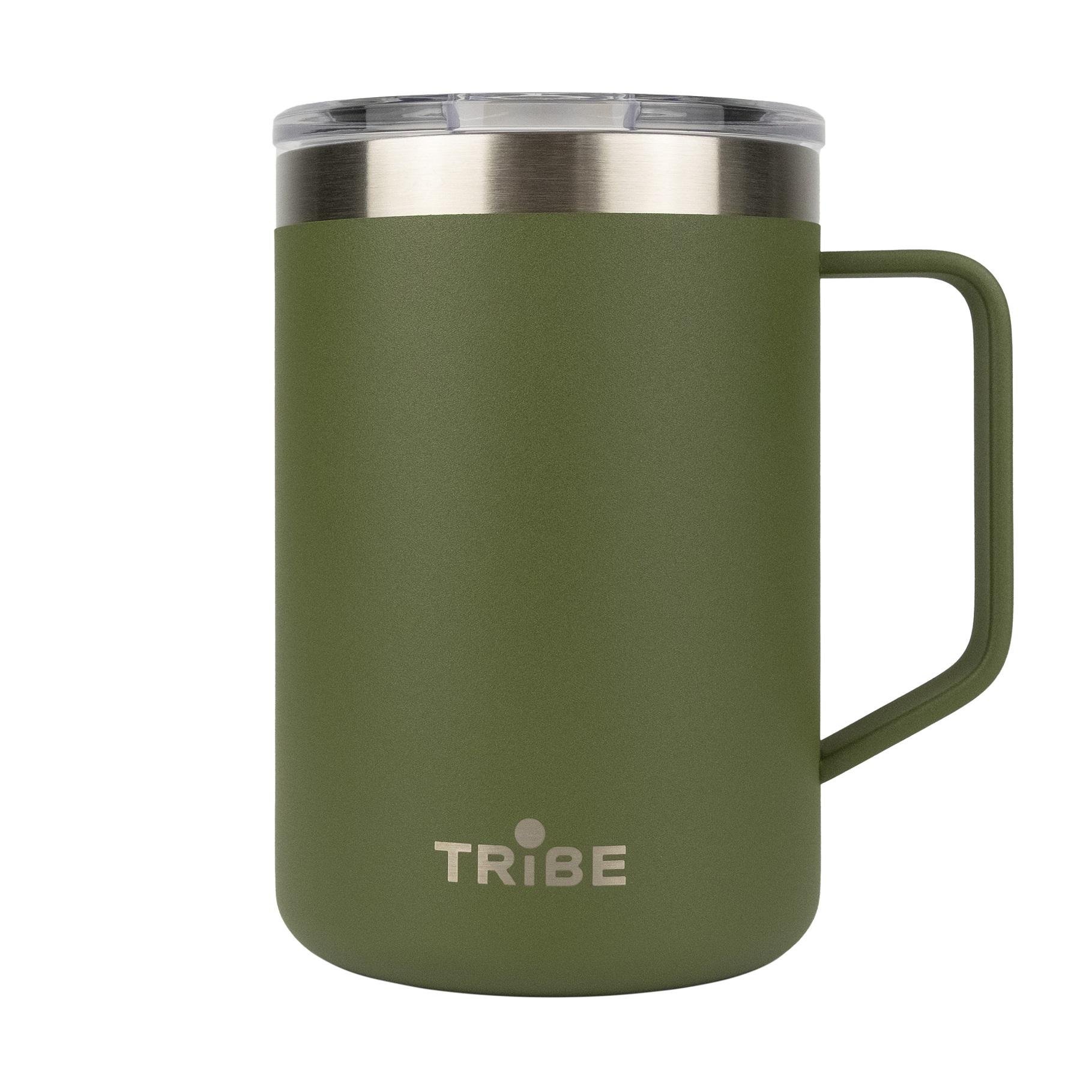 Термокружка с ручкой Tribe Classic Mug 500 мл (T-FA-0033-olive) Термокружка с ручкой Tribe Classic Mug 500 мл (T-FA-0033-olive)