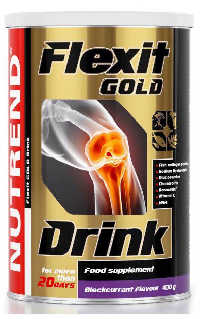 Хондропротектор для спорту Nutrend Flexit Gold Drink 400 г 20 порцій Black Currant