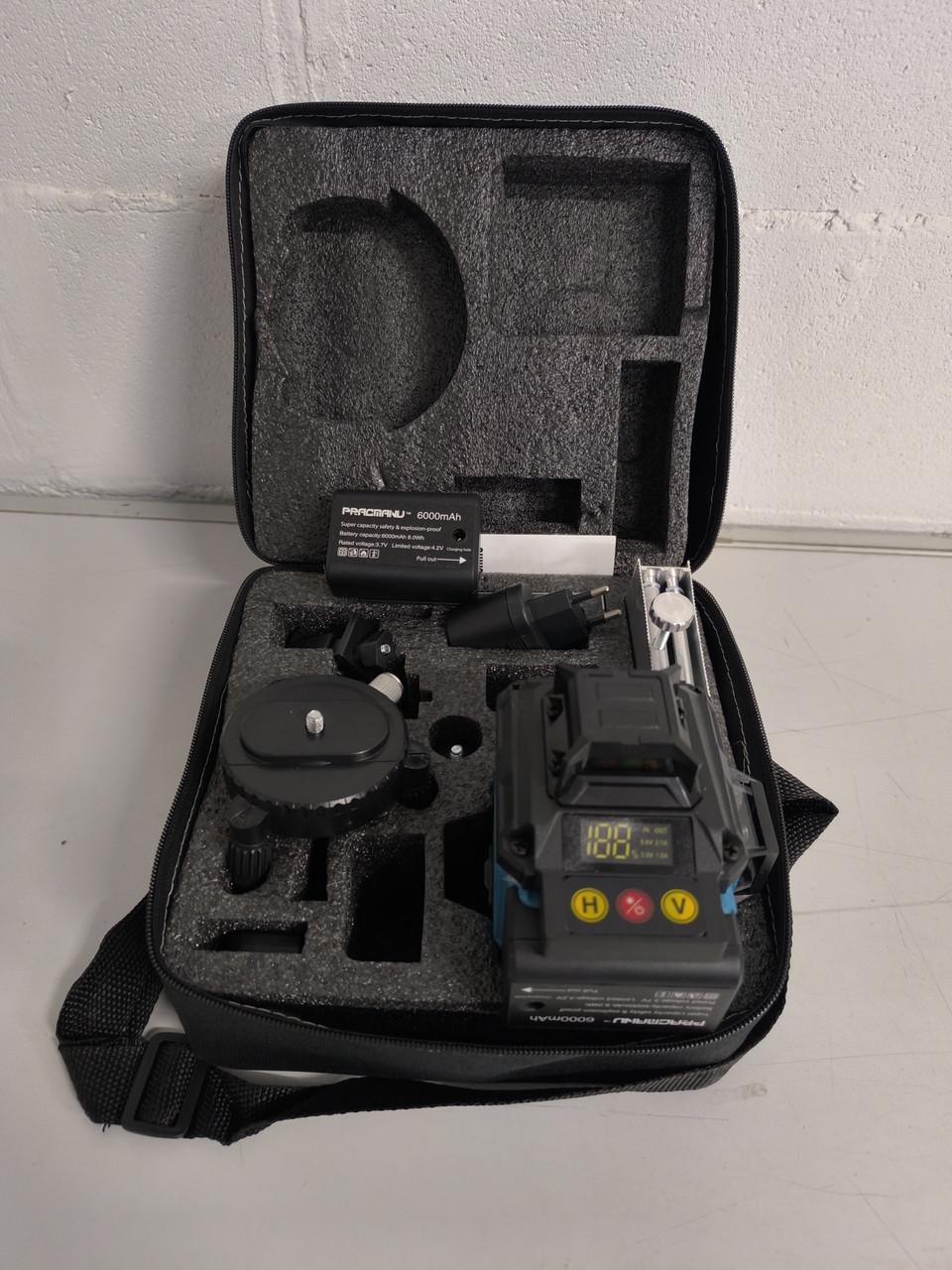 Лазерний рівень Pracmanu 4d лазерний рівень 16 ліній з дисплеєм - фото 2