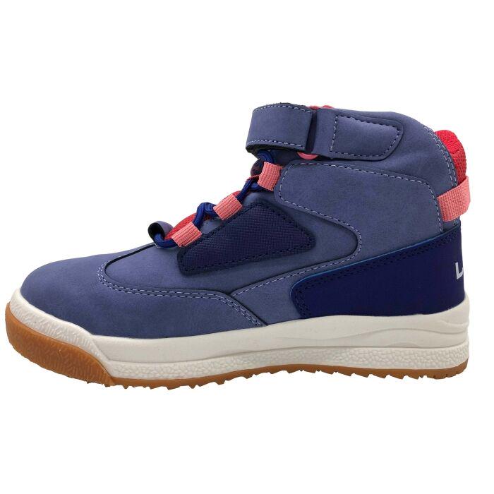 Кроссовки детские для девочки Lewro осенние высокие до щиколотки на липучке р. 34 22 см Фиолетово-розовый (3224) - фото 4