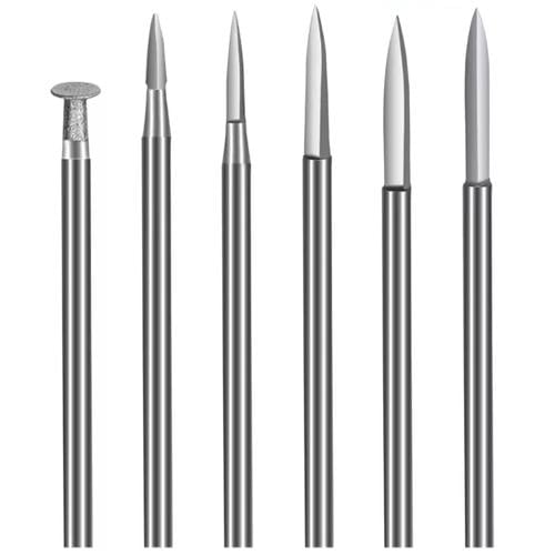 Набор фрез по дереву для гравёра хвостовик 2,35 мм сталь 6 шт. в кейсе (928114) - фото 1 Набор фрез по дереву для гравёра хвостовик 2,35 мм сталь 6 шт. в кейсе (928114) - фото 1