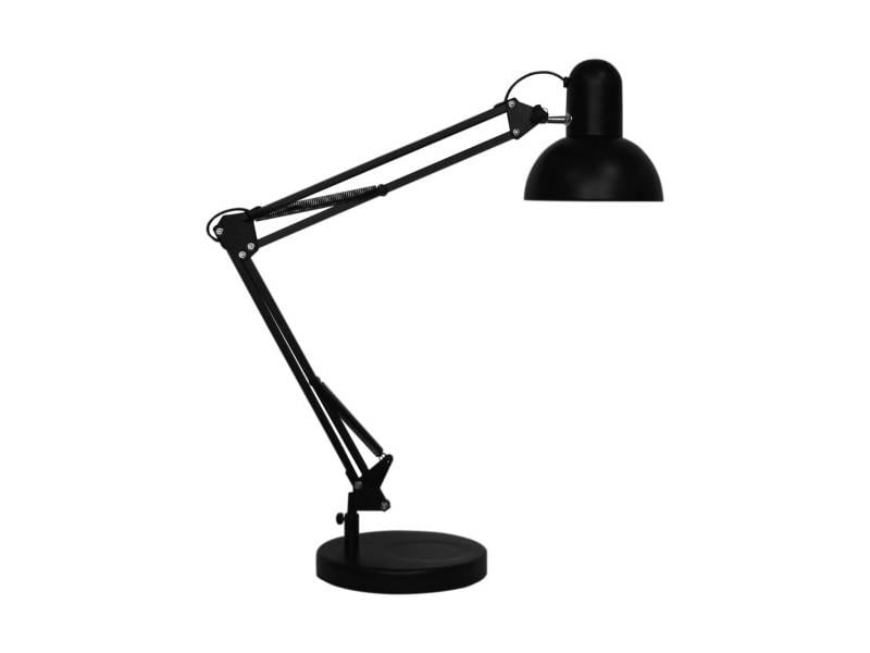 Светильник светодиодный настольный Feron DE1430 на струбцине под лампу Е27 черный