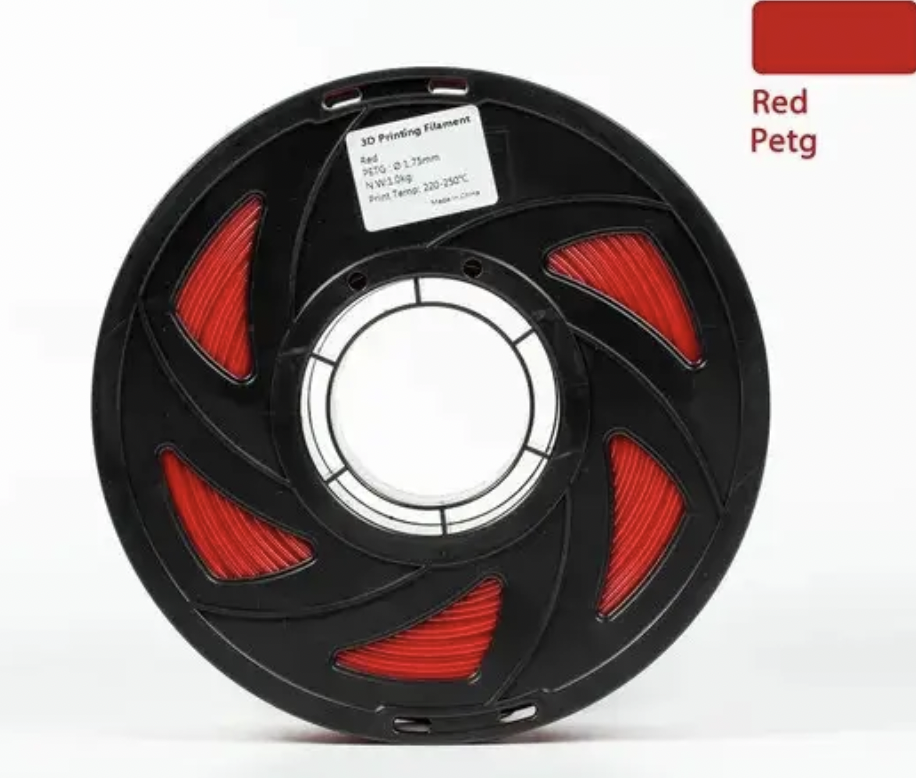 Пластик для 3D-принтера PETG Filament 1,75 мм 1 кг Червоний (UA3D425-Red) - фото 3