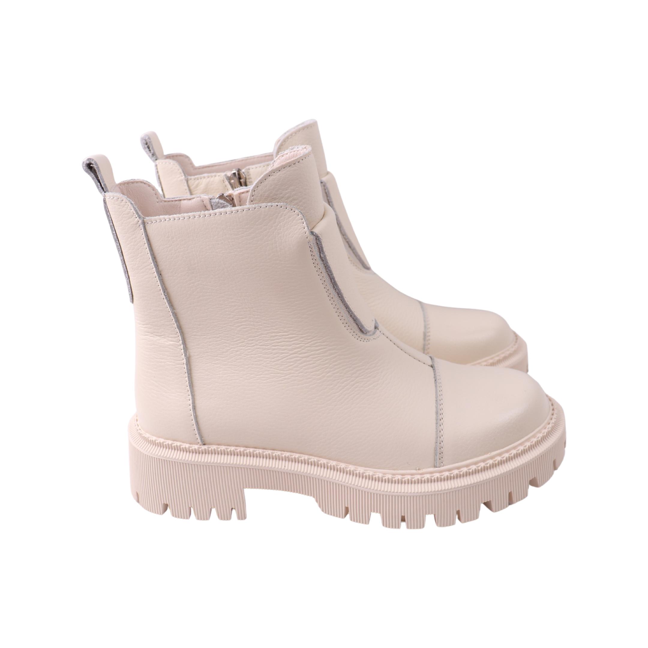 Ботинки женские Lifexpert натуральная кожа р. 40 Молочный (1454-23DHC)