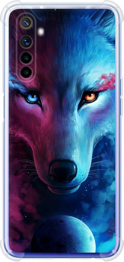 Чехол на Realme 6 Арт-волк (3999sp-1913-42517)