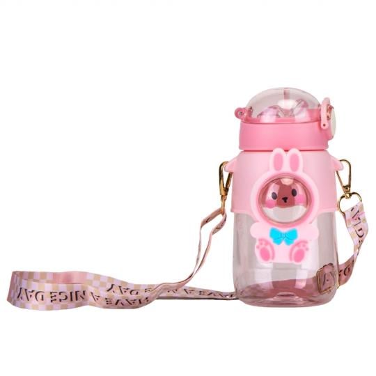 Бутылка для спорта Elisey Cute 720 мл Розовый (9110-004)