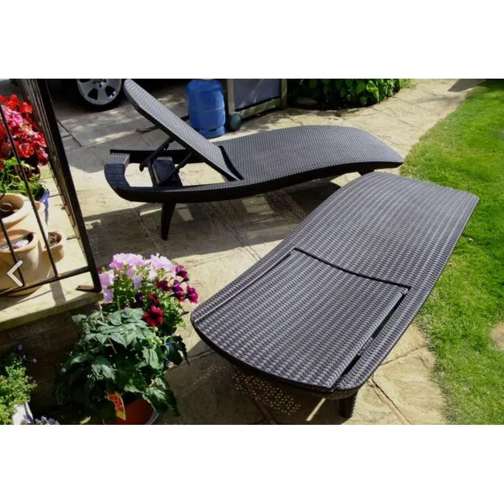 Шезлонг Keter Pacific Графитовый (230674) - фото 6 Шезлонг Keter Pacific Графитовый (230674) - фото 6