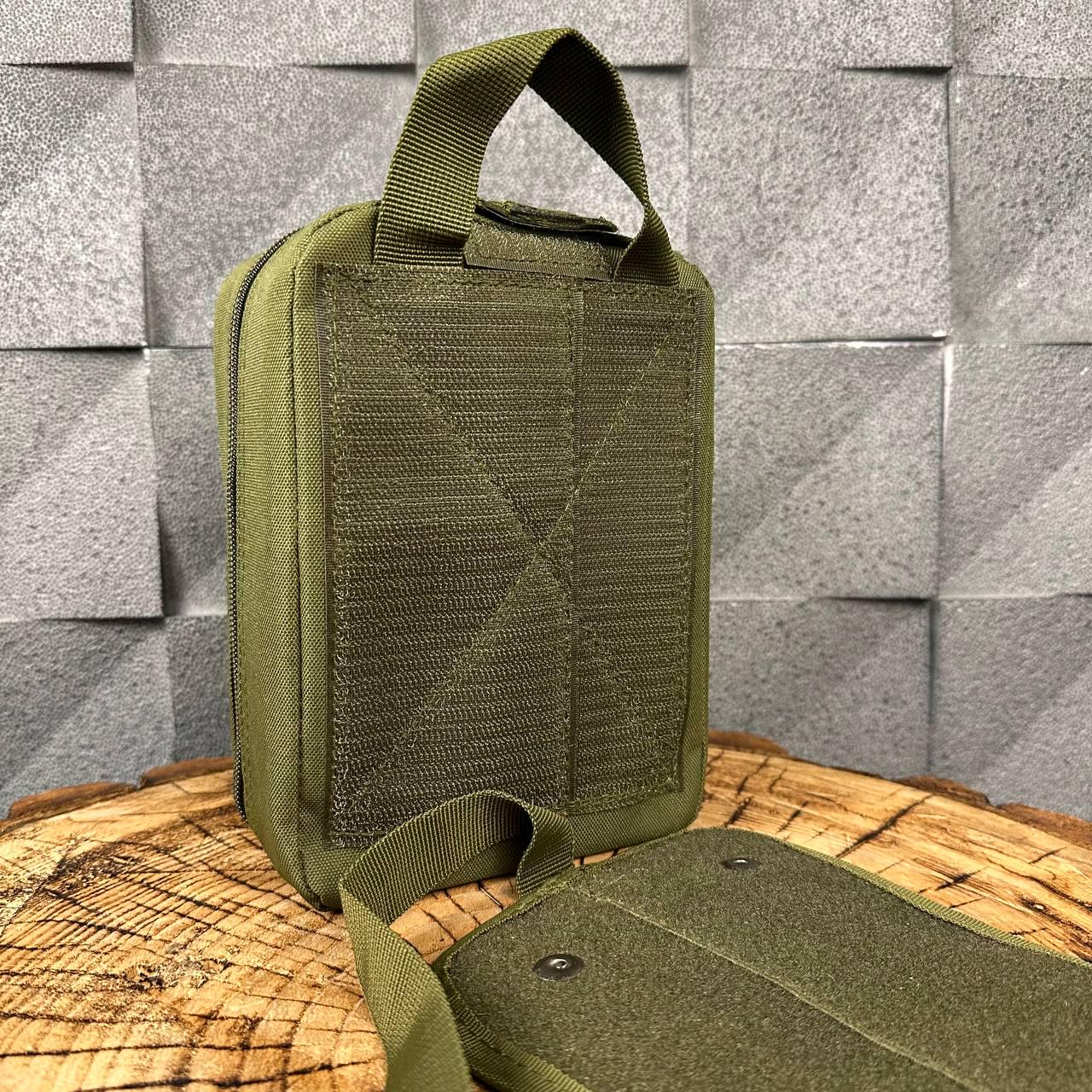 Подсумок для аптечки быстрого сброса стандарт НАТО Оливковый - фото 10 Подсумок для аптечки быстрого сброса стандарт НАТО Оливковый - фото 10