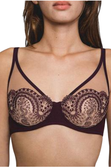Бюстгальтер Maison Lejaby 80D Фиолетовый (18033)